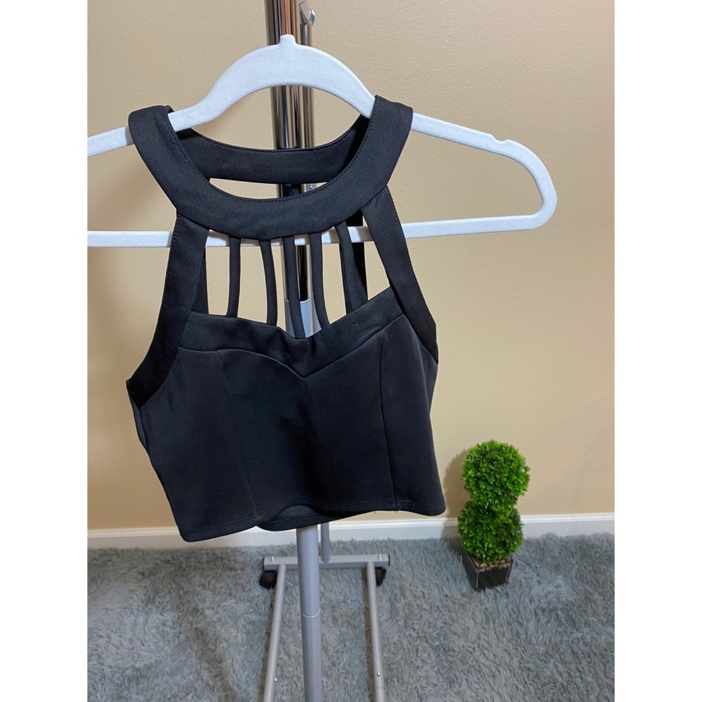 Super Cute Caged Crop Top